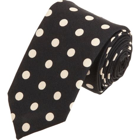 Burberry Prorsum Polka Dot Woven Tie 